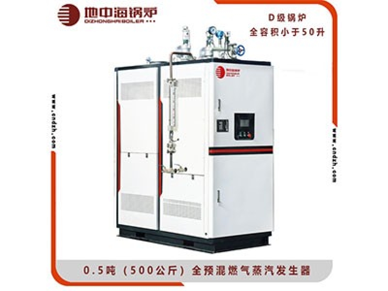 0.5吨D级超低氮全预混燃气蒸汽发生器