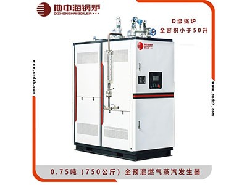 0.75吨D级超低氮全预混燃气蒸汽发生器